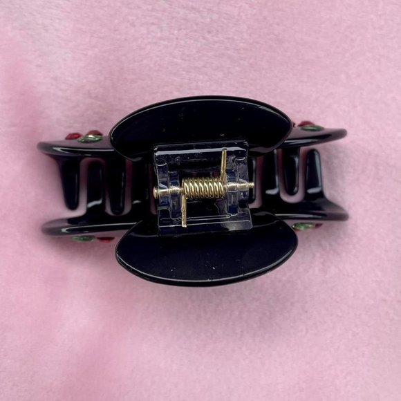 Black Cherry Hair Clip - Picture 3 of 3